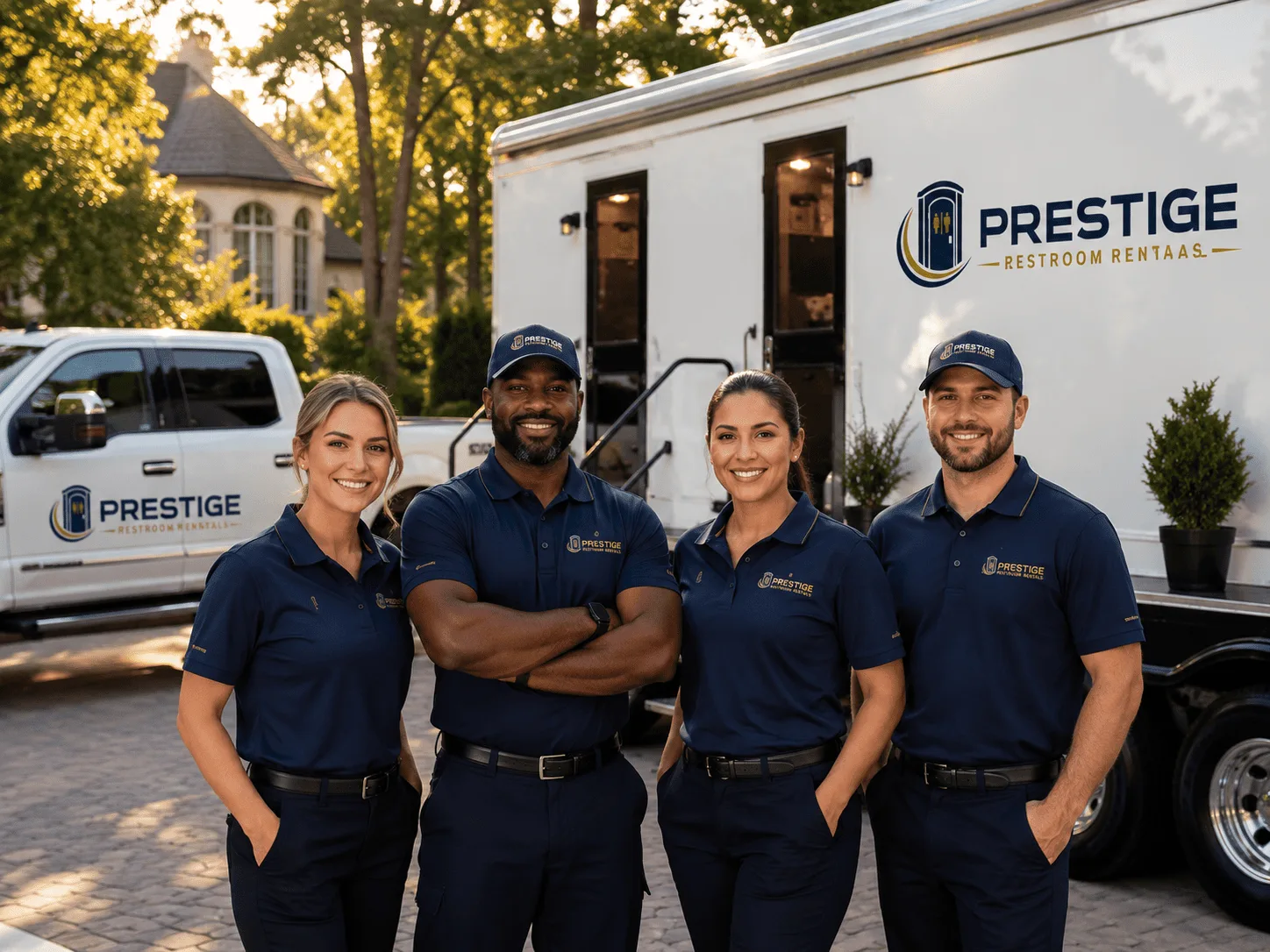 Trusted Luxury Portable Restrooms company in Lowell, NC